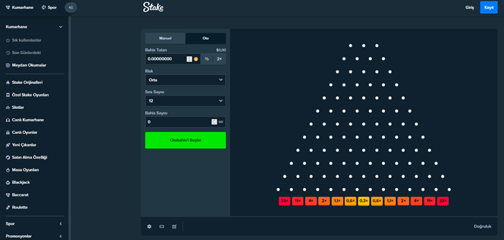 Stake.com Plinko Oyna